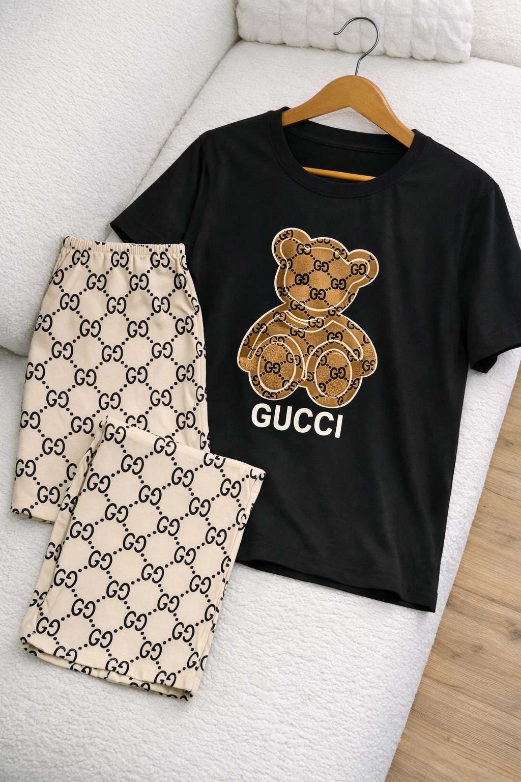 تیشرت شلوار طرح تدی GUCCI